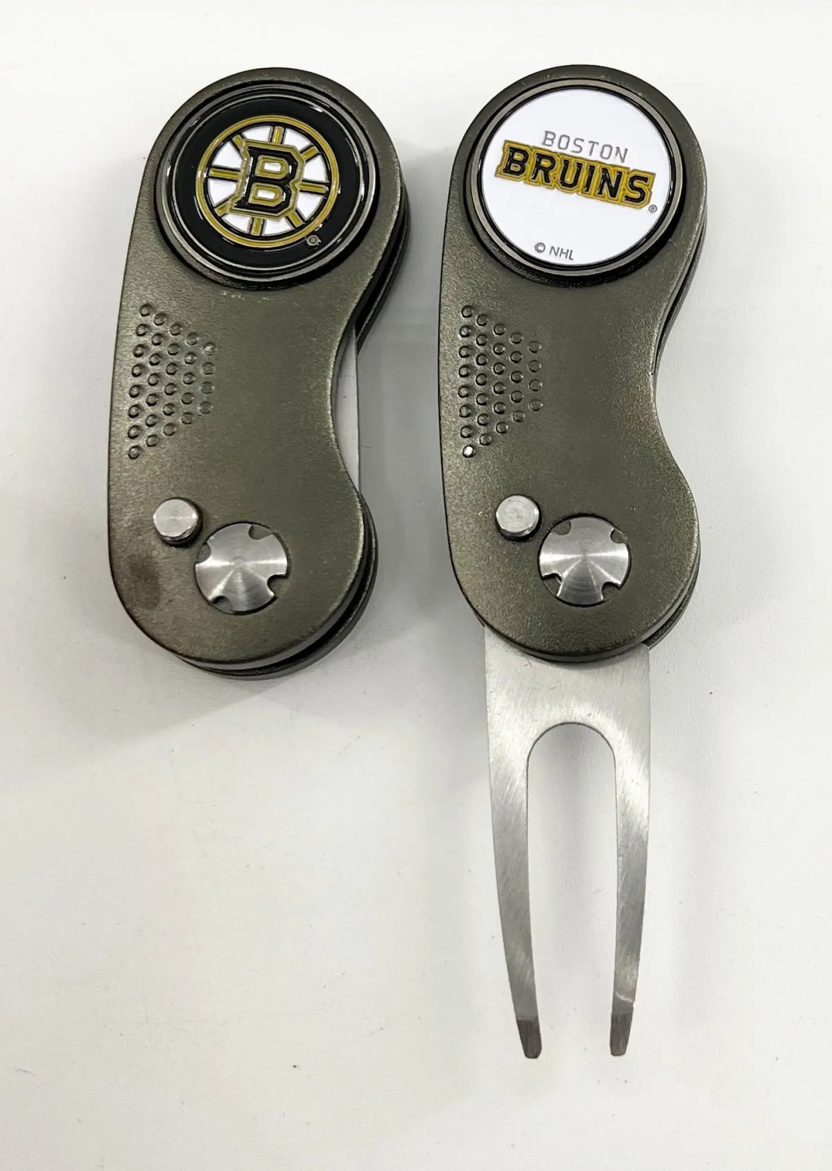 NHL 2 Prong Switchblade GOLF DIVOT REPAIR TOOL   Ballmark CHOOSE TEAM & COLOR