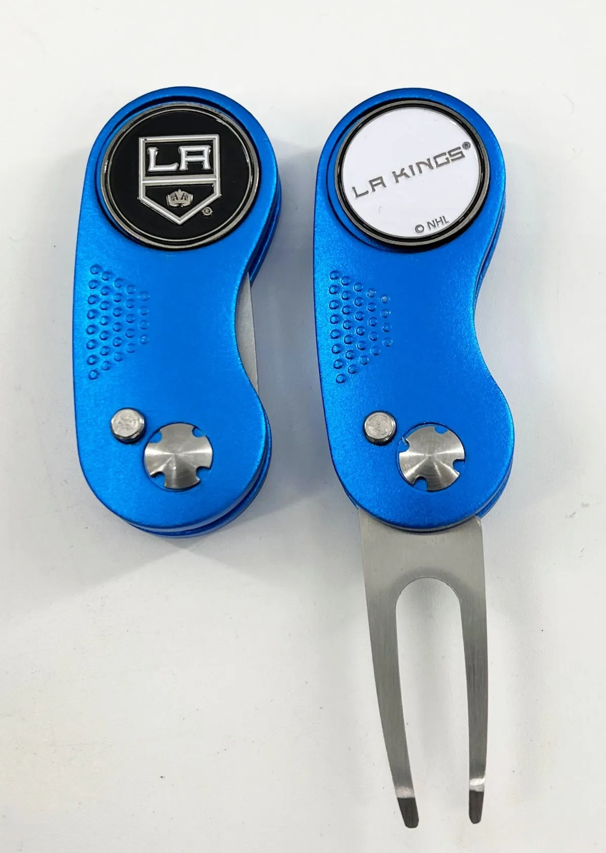 NHL 2 Prong Switchblade GOLF DIVOT REPAIR TOOL   Ballmark CHOOSE TEAM & COLOR