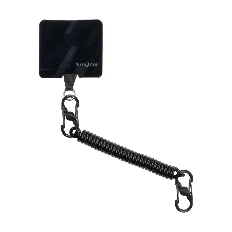 Nite Ize Hitch Black Phone Anchor and Tether For All Mobile Devices