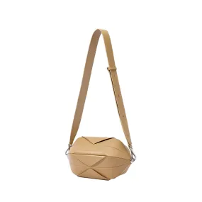 Noah Foldable Crossbody Bag - Camel