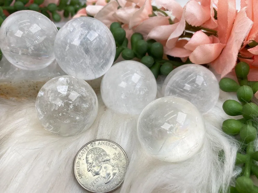 Optical Calcite Spheres