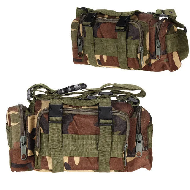 Outdoor Military Tactical Waist Pack 3L Waterproof Oxford Molle Camping Hiking Pouch Backpack Bag Waist Bags mochila militar