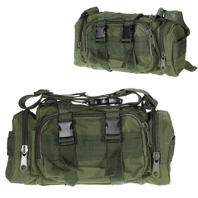 Outdoor Military Tactical Waist Pack 3L Waterproof Oxford Molle Camping Hiking Pouch Backpack Bag Waist Bags mochila militar