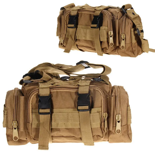 Outdoor Military Tactical Waist Pack 3L Waterproof Oxford Molle Camping Hiking Pouch Backpack Bag Waist Bags mochila militar