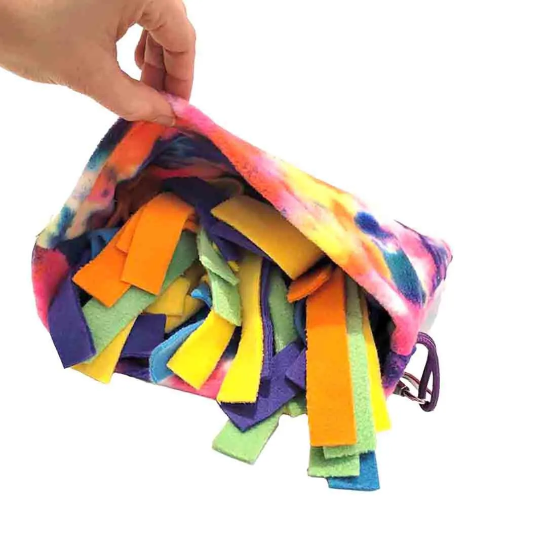 Pet Toy - Snuffle Bag (Multicolor) by Superb Snuffles