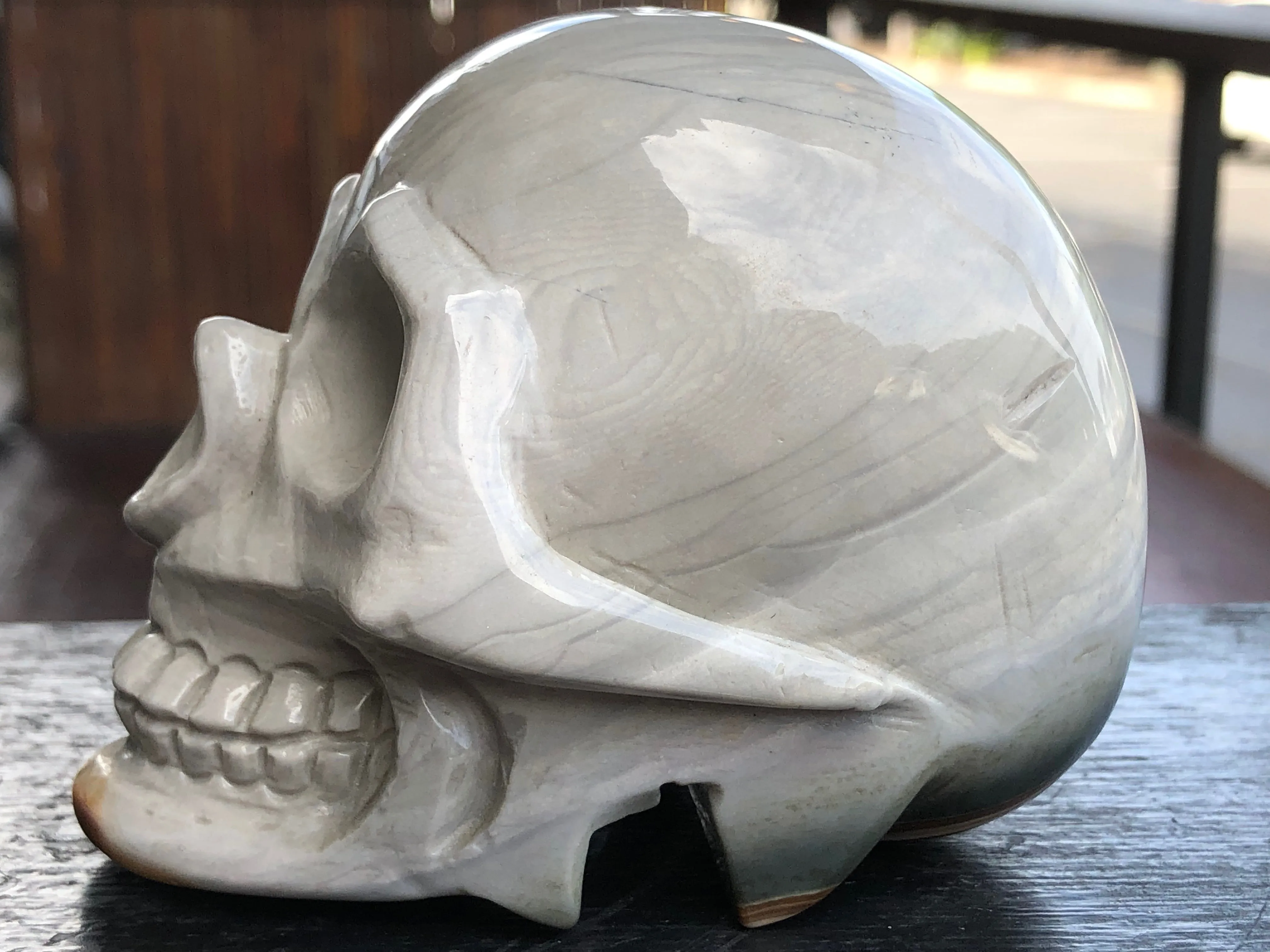 Polychrome Jasper Skull [1k1148]