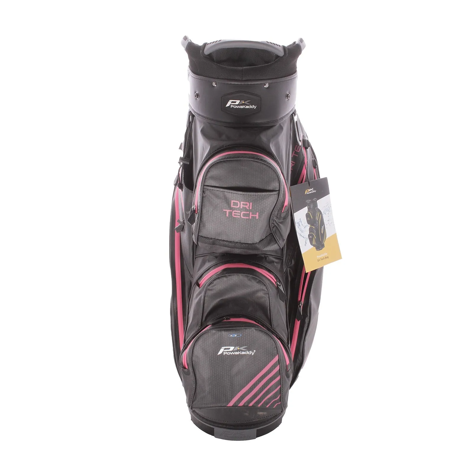 Powakaddy Second Hand Cart Bag - Black/Pink