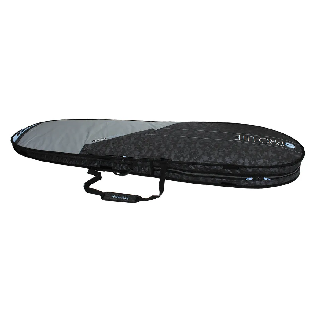 Pro-Lite Board Bag - Rhino Travel Bag 8'0 to 9'6 Longboard (1-2 boards) gray/light blue/black