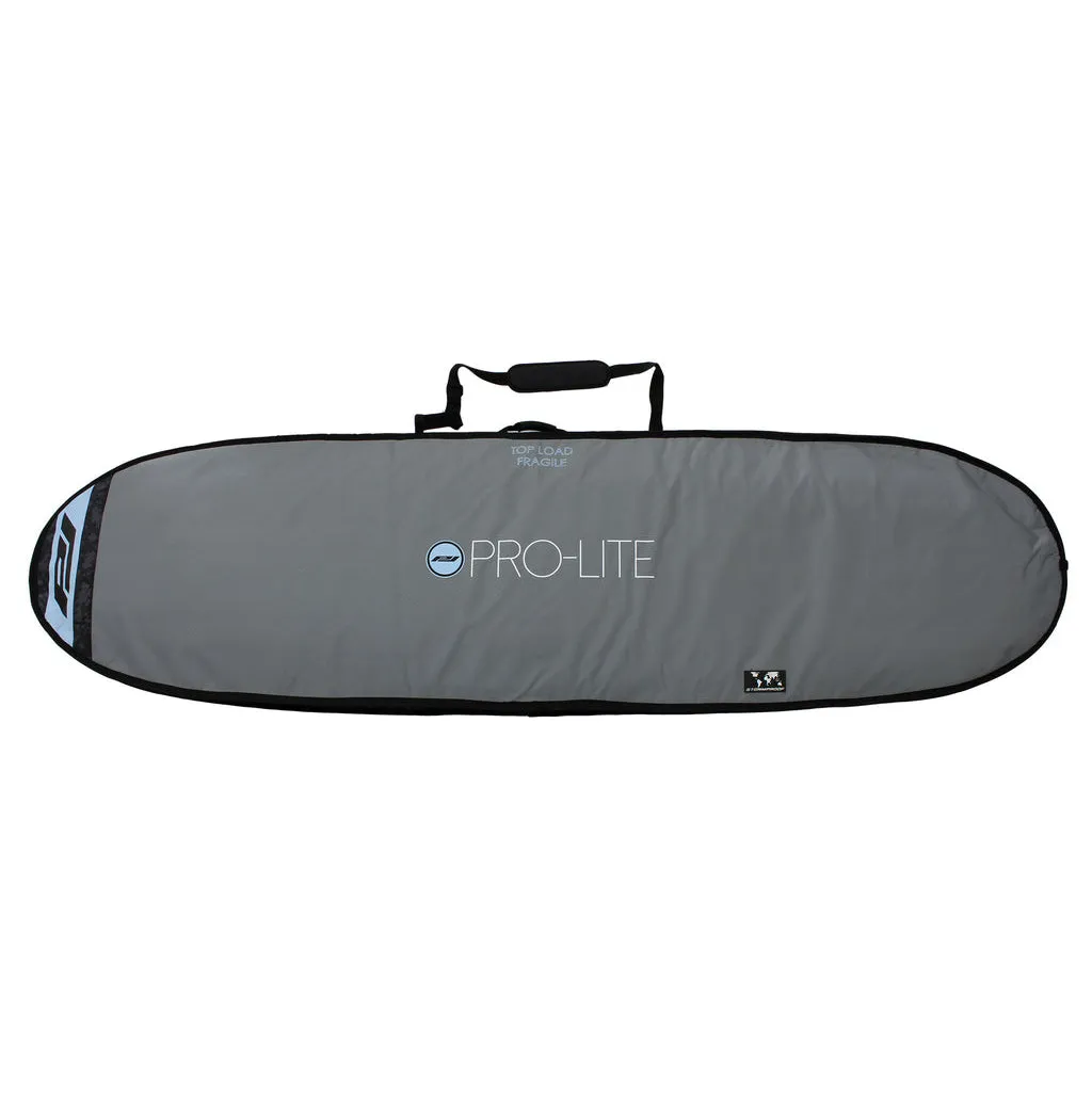 Pro-Lite Board Bag - Rhino Travel Bag 8'0 to 9'6 Longboard (1-2 boards) gray/light blue/black