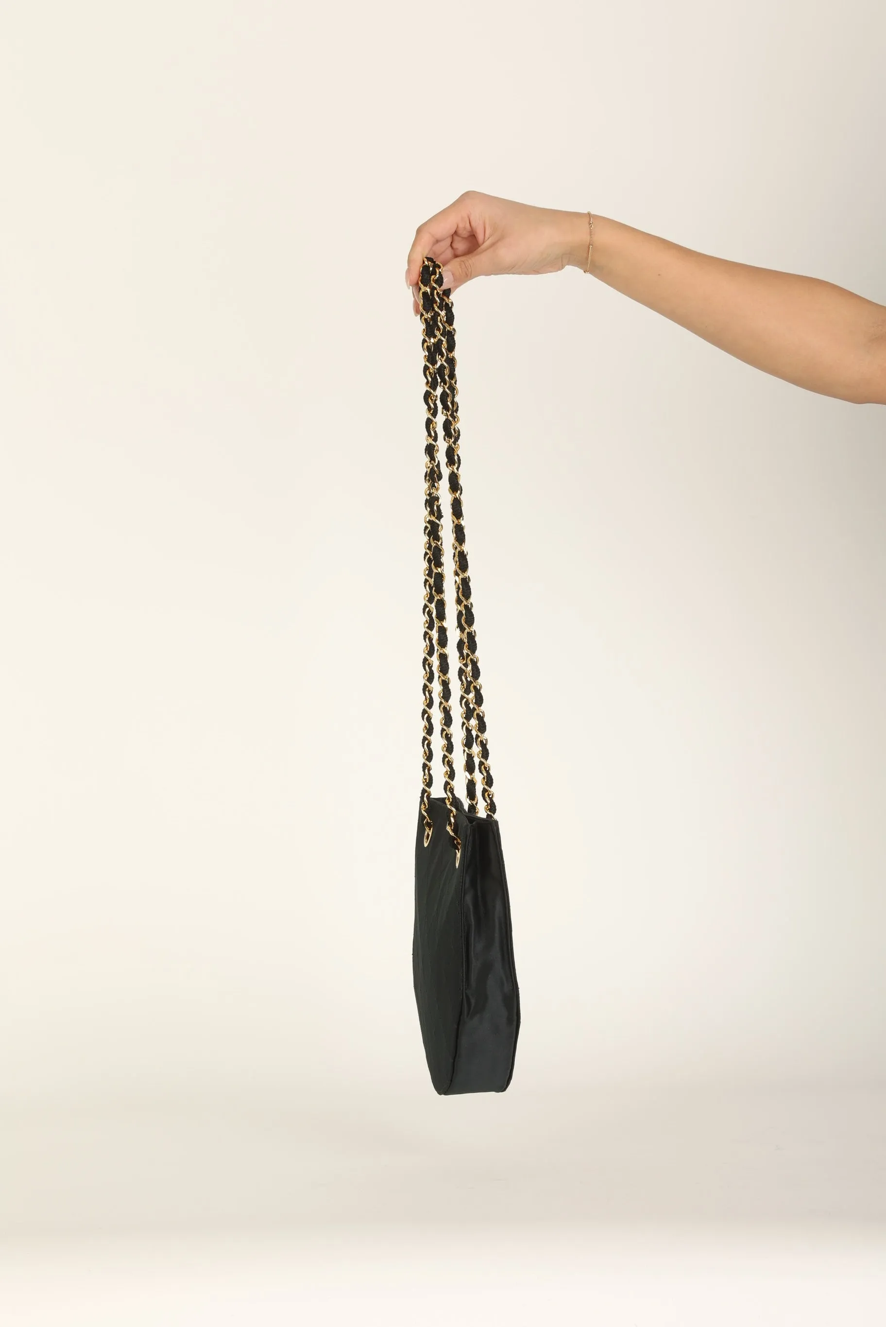 Rare CL 1986 Satin Chain Shoulder Bag