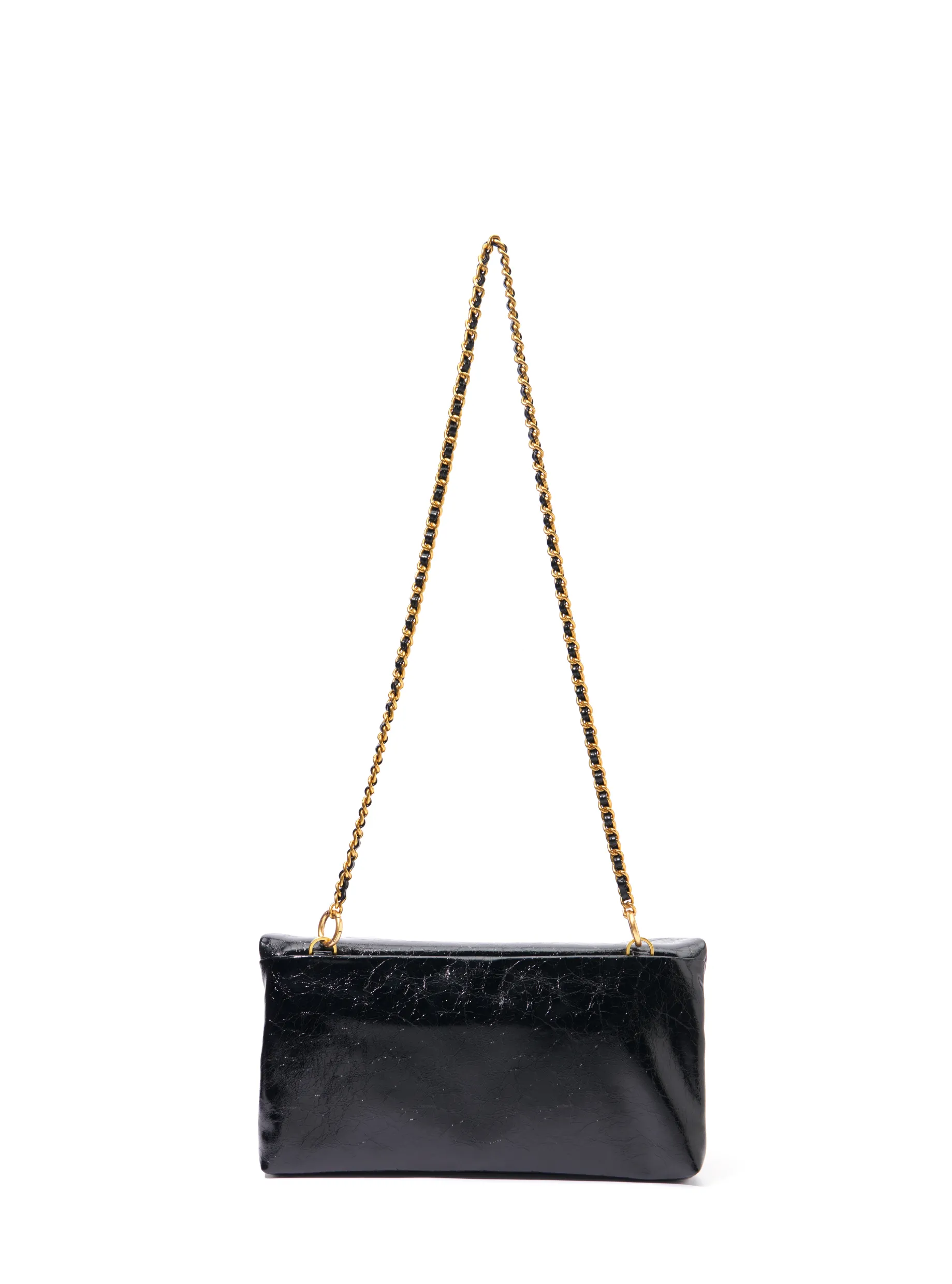 Rei Leather Bag, Black