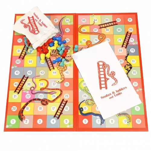 Rex of London Snakes and Ladders and Ludo