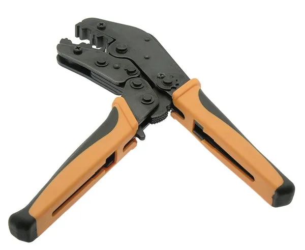 RG59 or RG6 Ratchet Coax Crimping Tool