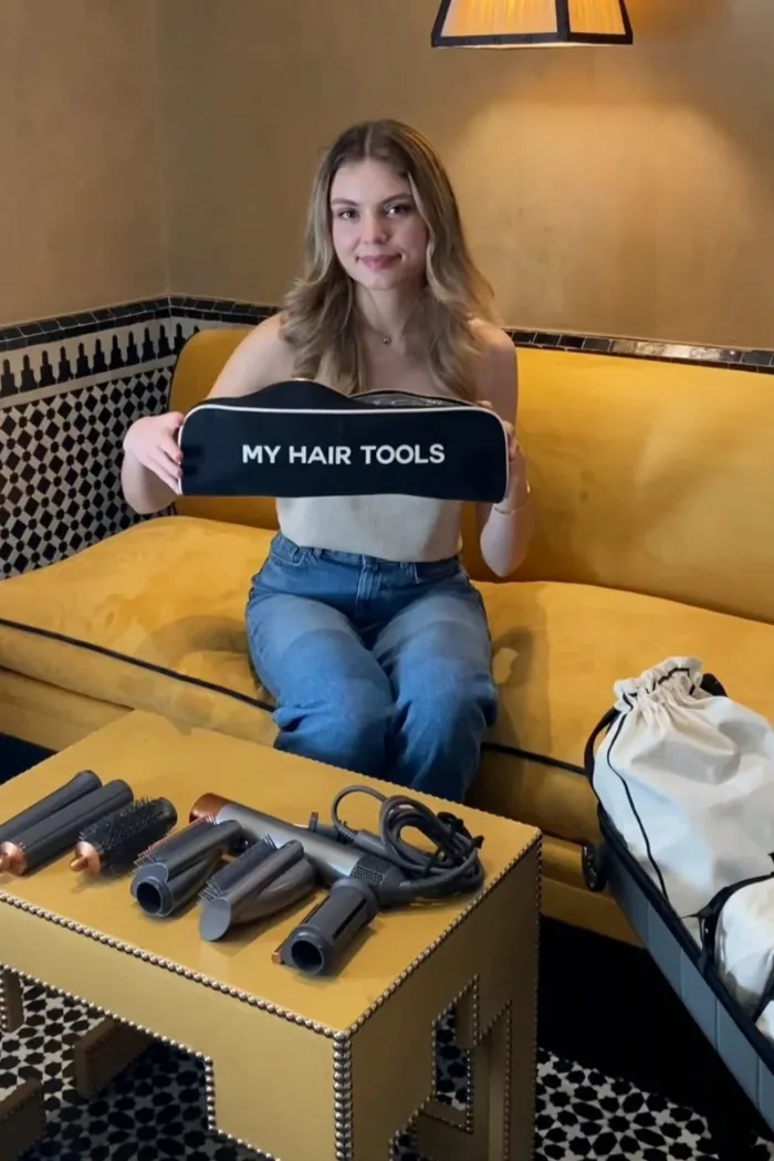 Roomy Hair Tools Travel Case