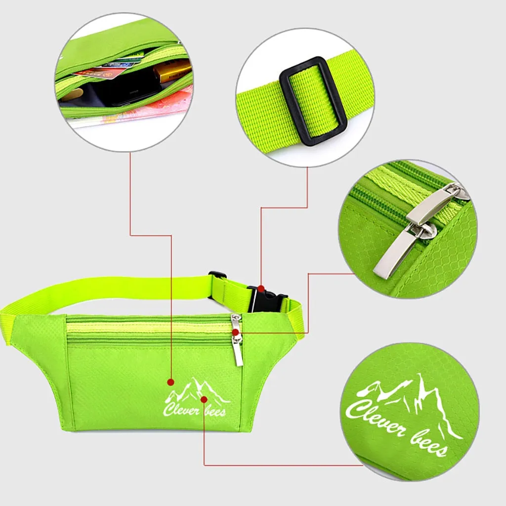 Running Belts Exercise Climbing Camping Cycling Runner Bag Mini Shoulder Multi-Function Bag Outdoor Sports Bag #y40