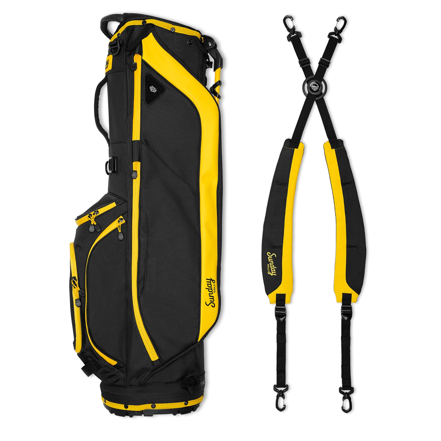 Ryder | Black & Yellow Lightweight Stand Bag