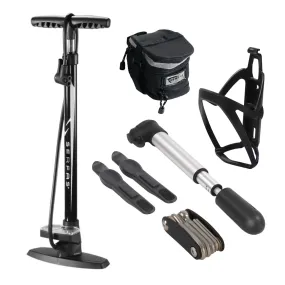 Serfas Combo Kit w/ Floor & Mini Pump