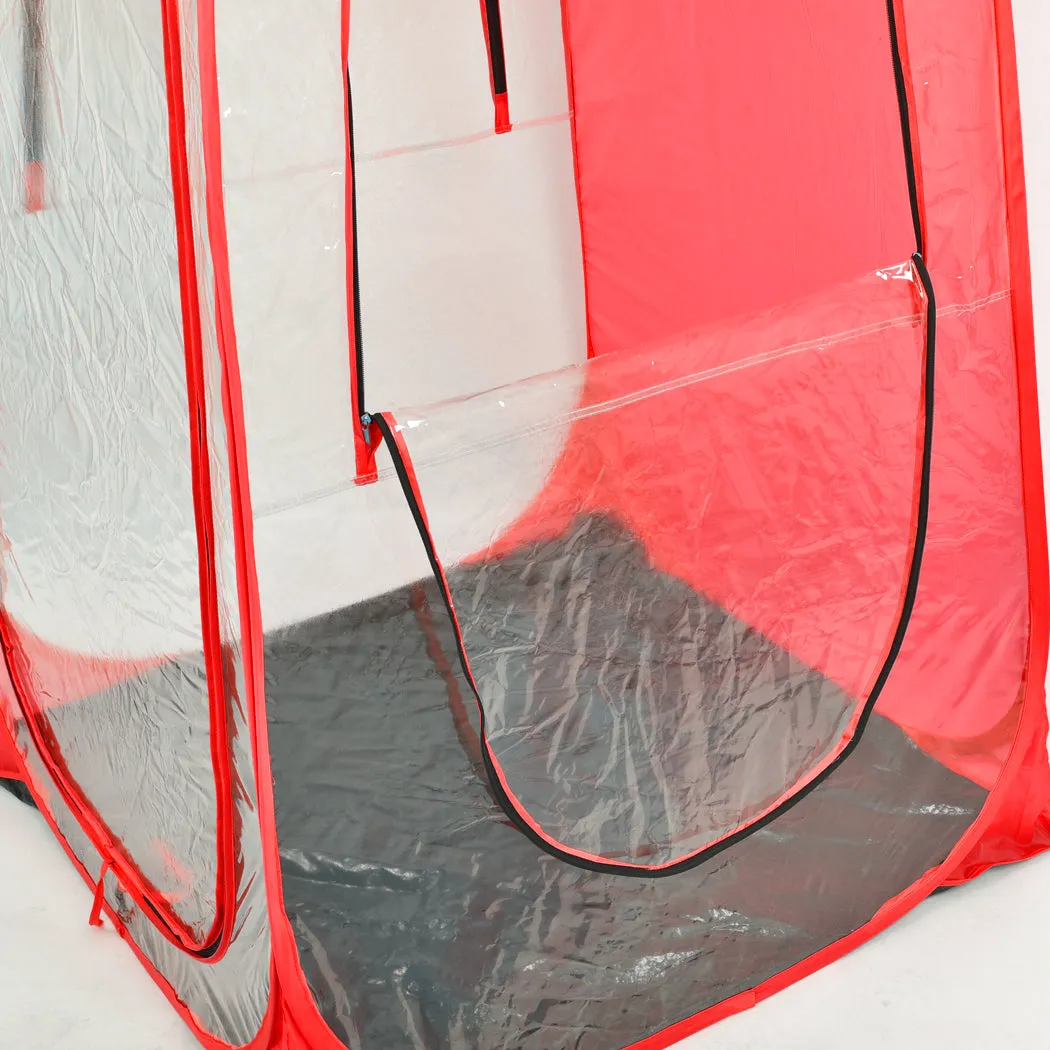 Set Of 2 Mountview Pop Up Tent Camping Weather Tents Outdoor Portable Shelter Shade - Red