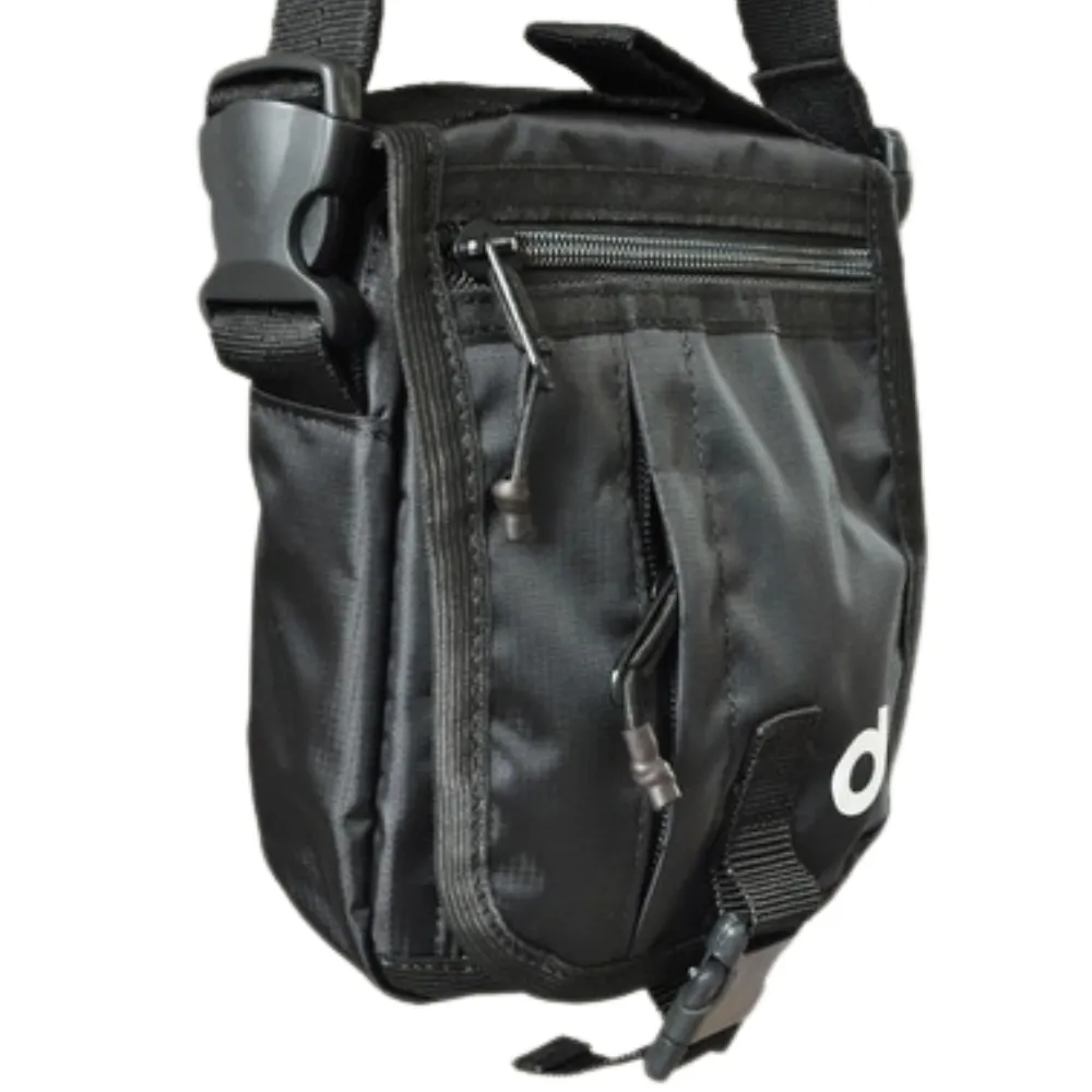 Shoulder Bag Drama Black Bolso Zíper