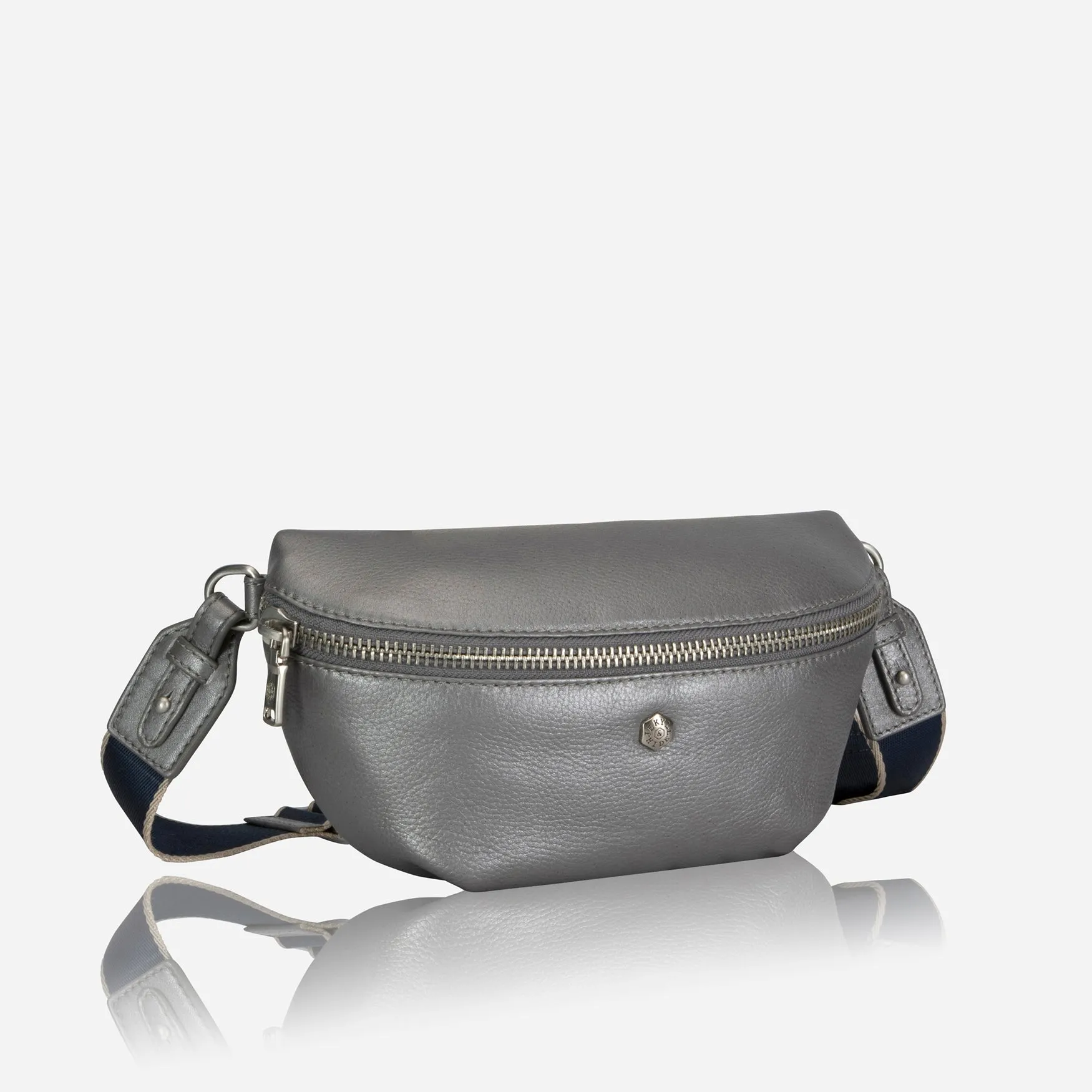 Slim Ladies Leather Waist Bag