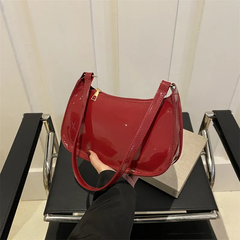 Solid color gentle small square bag