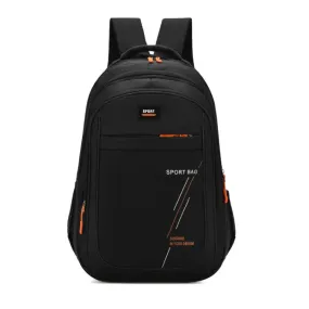 Sports Backpack Student Bag Outdoor Travel Backpack Computer Bag(Black)