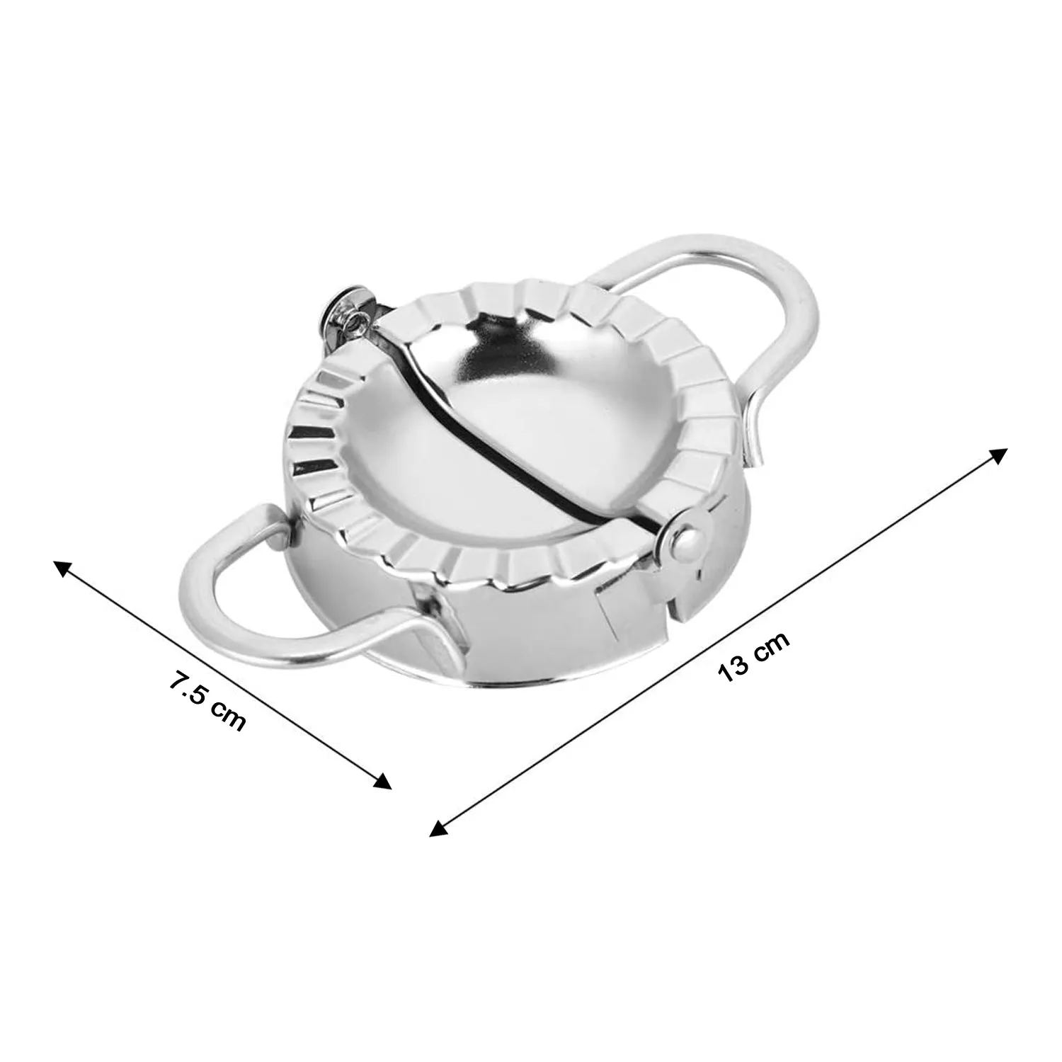 Stainless Steel Dumpling Maker, Dough Cutter Pie Mold Tool.