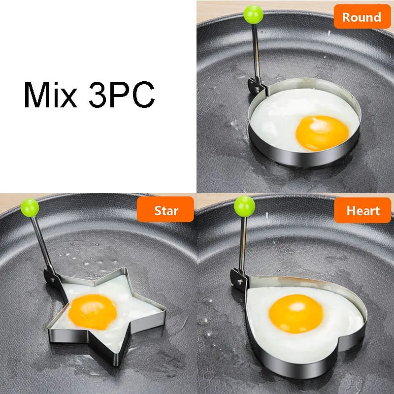 Stainless Steel Fried Egg Shaper & Pancake Mould