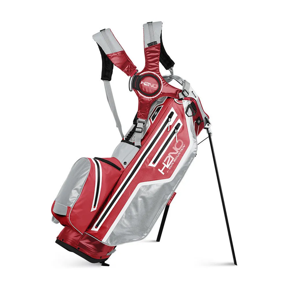 Sun Mountain H2NO 14-Way Stand Bag - Red/Cadet/White