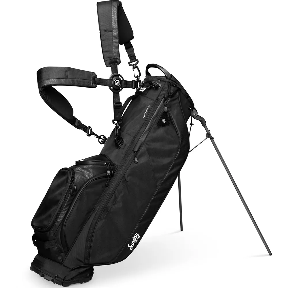 Sunday Golf Ryder '23 Stand Bag  - Matte Black