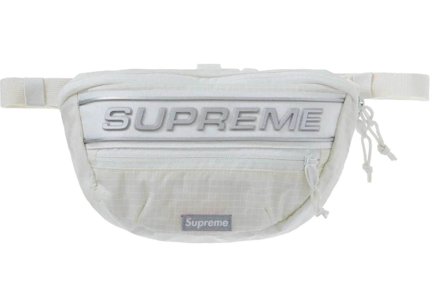 Supreme Logo Waist bag White