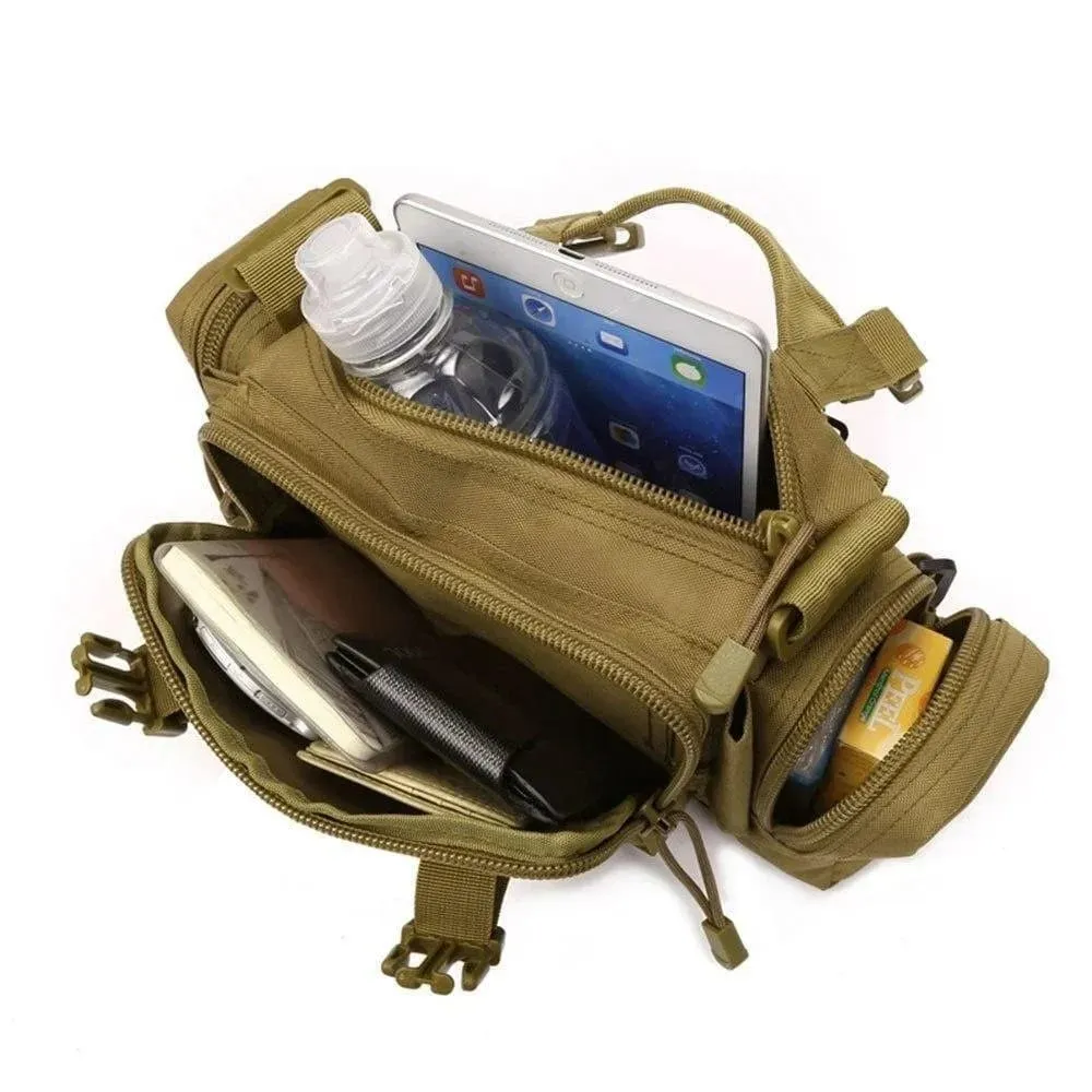 TacticalTrail Pack: Outdoor Military Tactical Backpack Nylon Hunting Waist Pack Waist Bag Camping Hiking Pouch Chest Bag