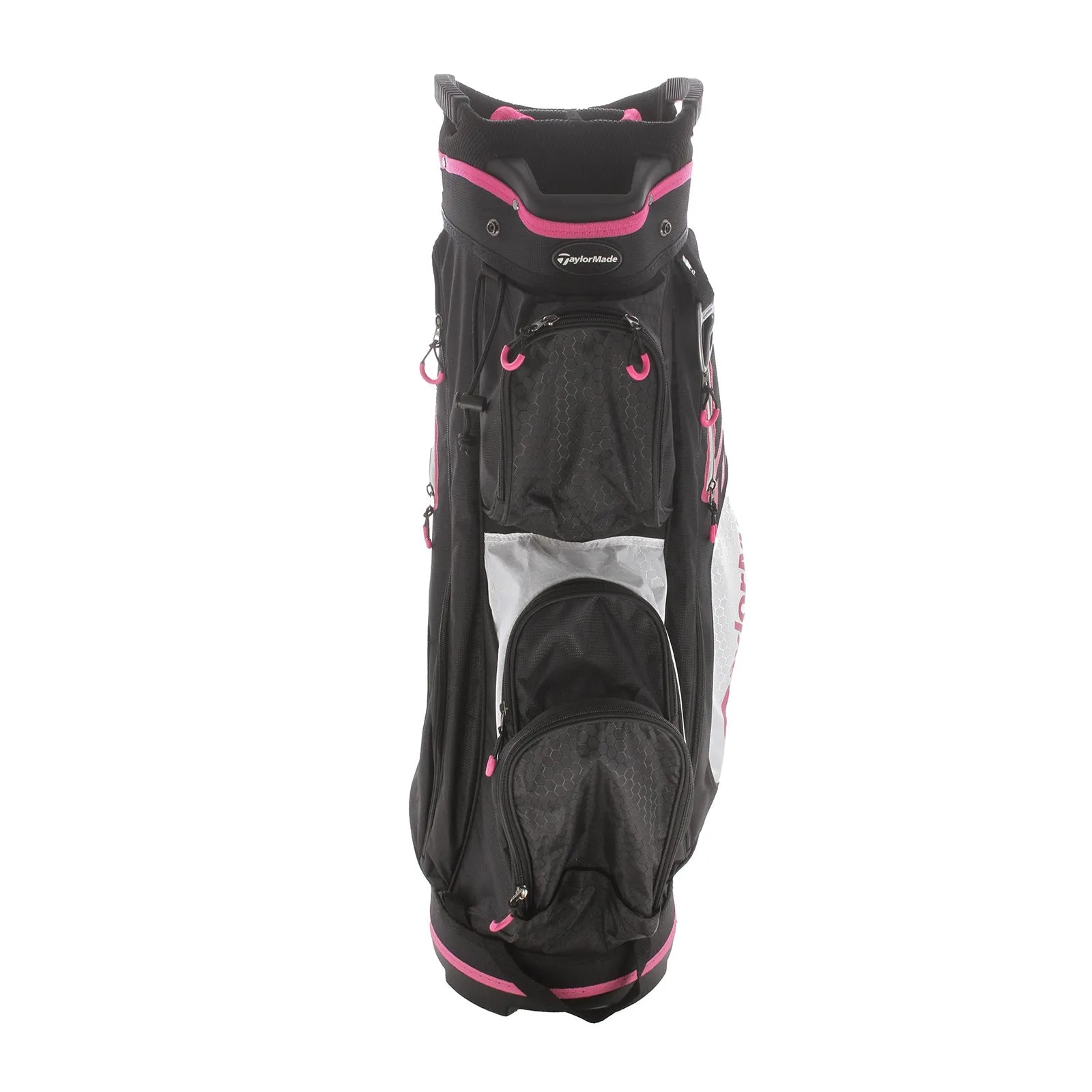 TaylorMade Cart Bag - Black/White/Pink