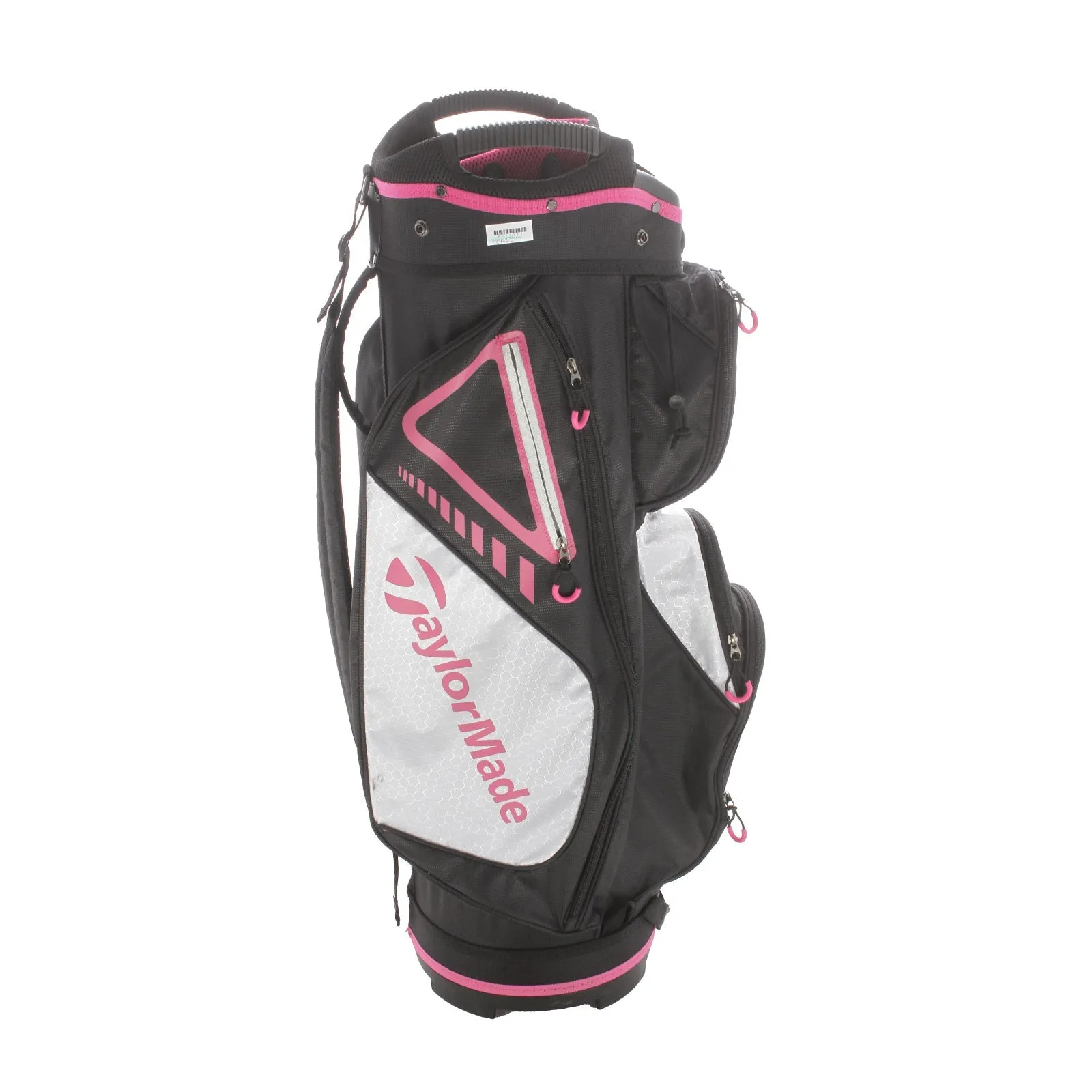 TaylorMade Cart Bag - Black/White/Pink