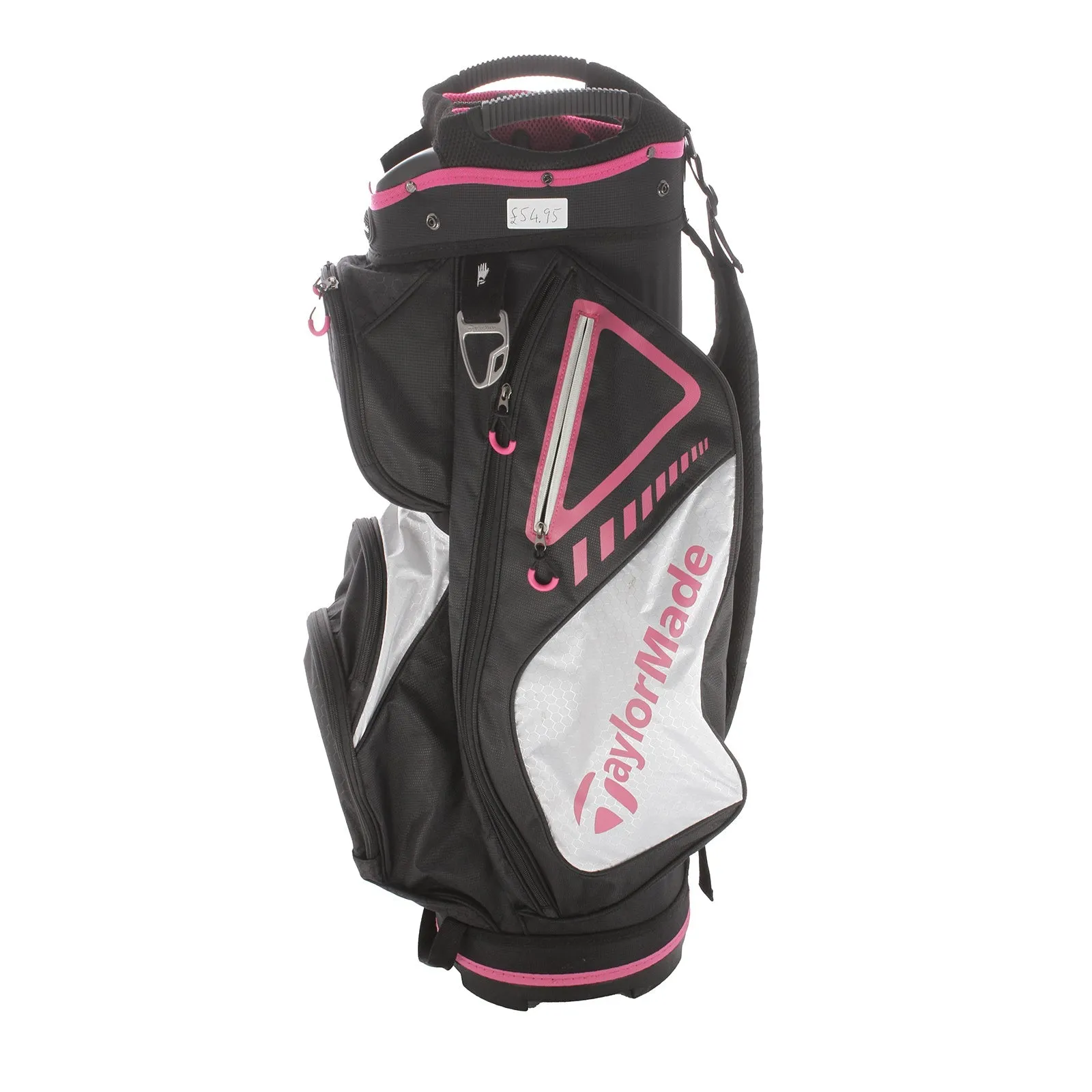 TaylorMade Cart Bag - Black/White/Pink