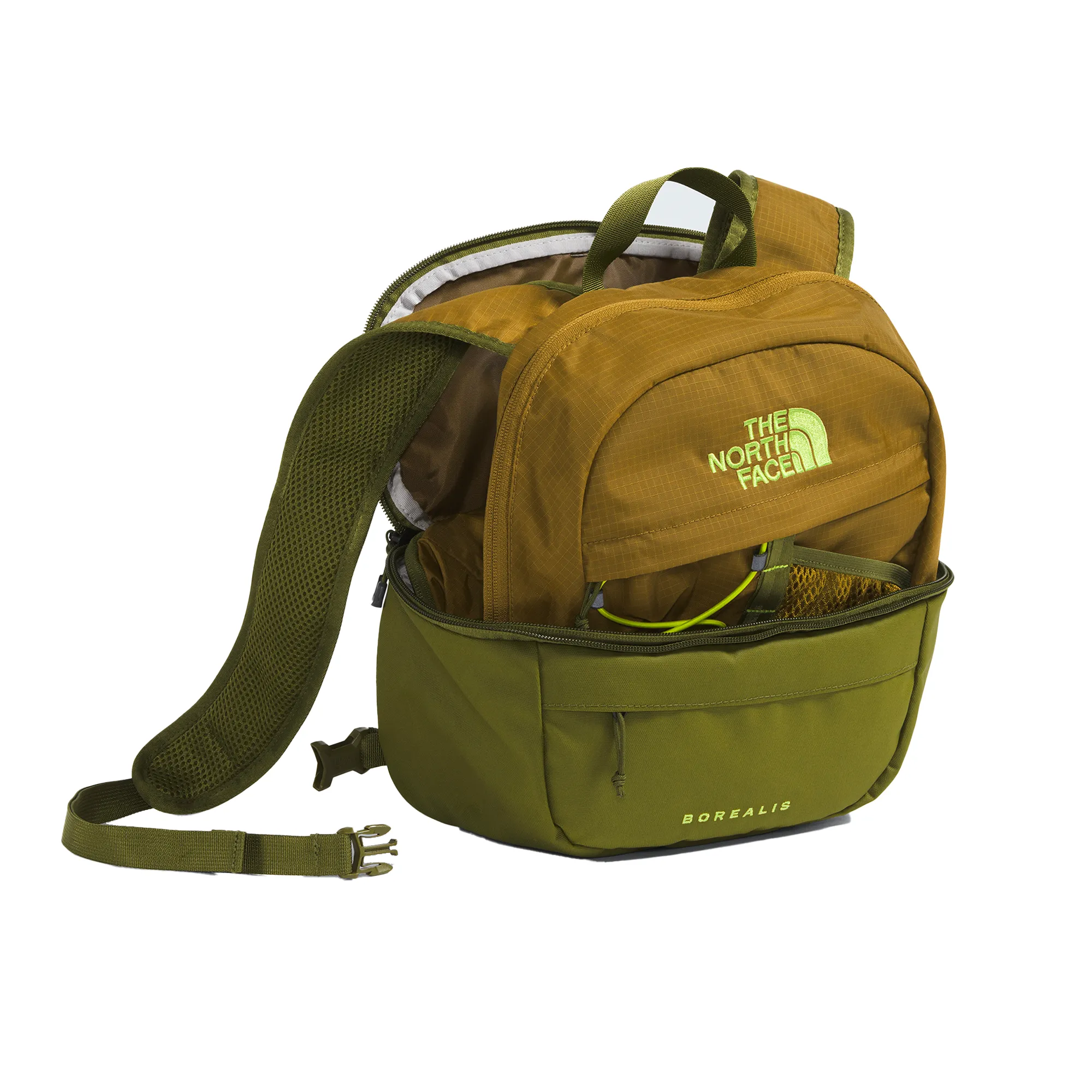 The North Face Borealis Convertible Pack Forest Olive/Moss Green NF0A88TK0ON