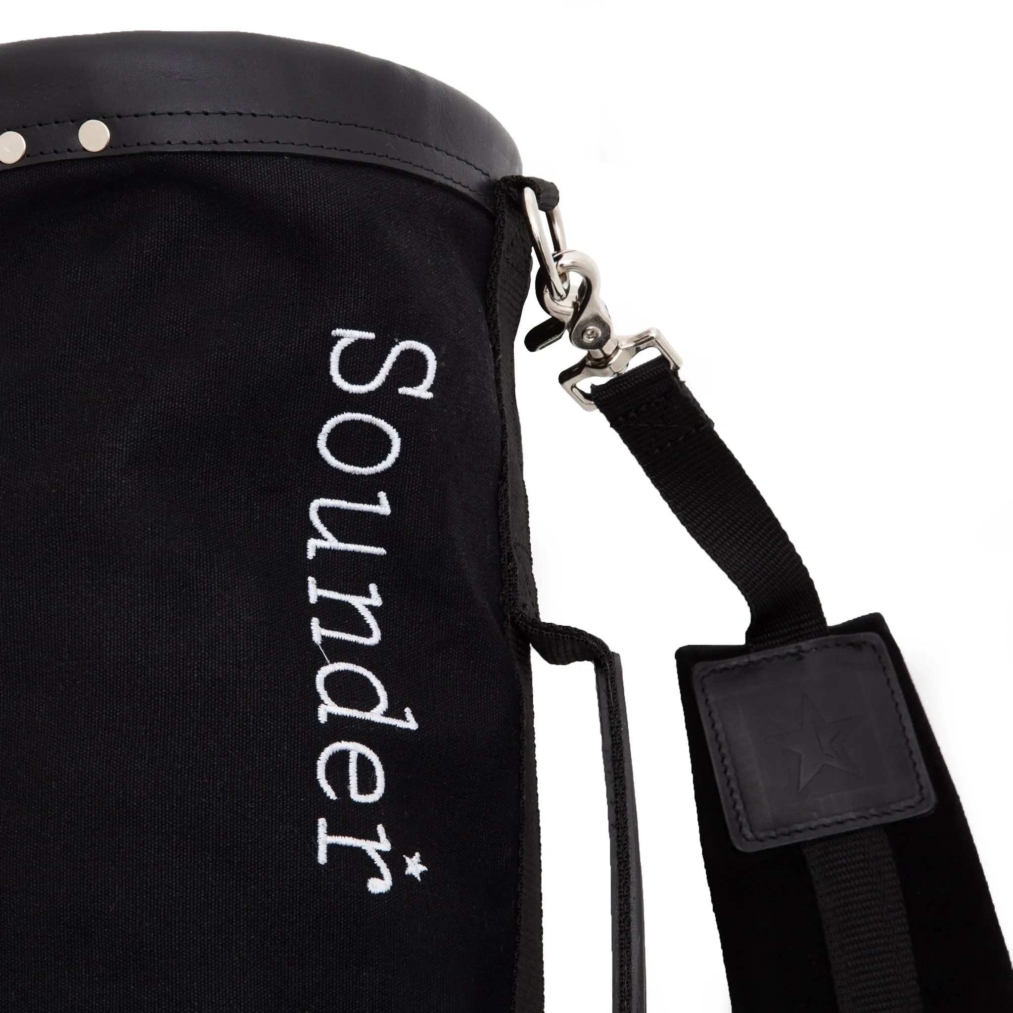 The Sounder Golf Bag - Black / Black