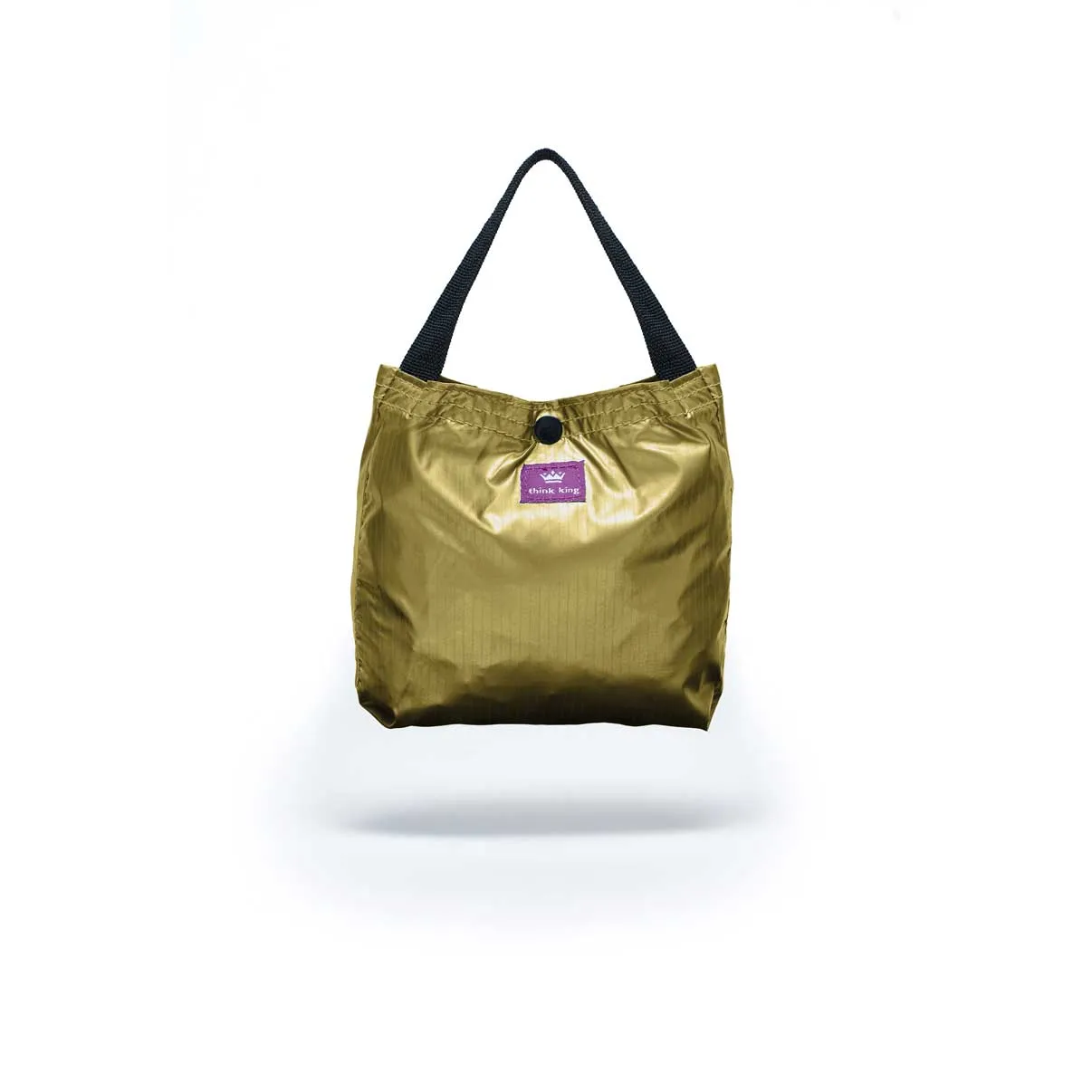 Think King Reusable Buggy Tote Metallic