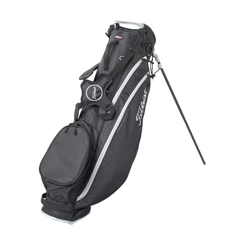 TITLEIST Players 4 Carbon Stand Bag (Black/Grey)