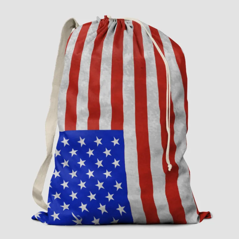 USA Flag - Laundry Bag