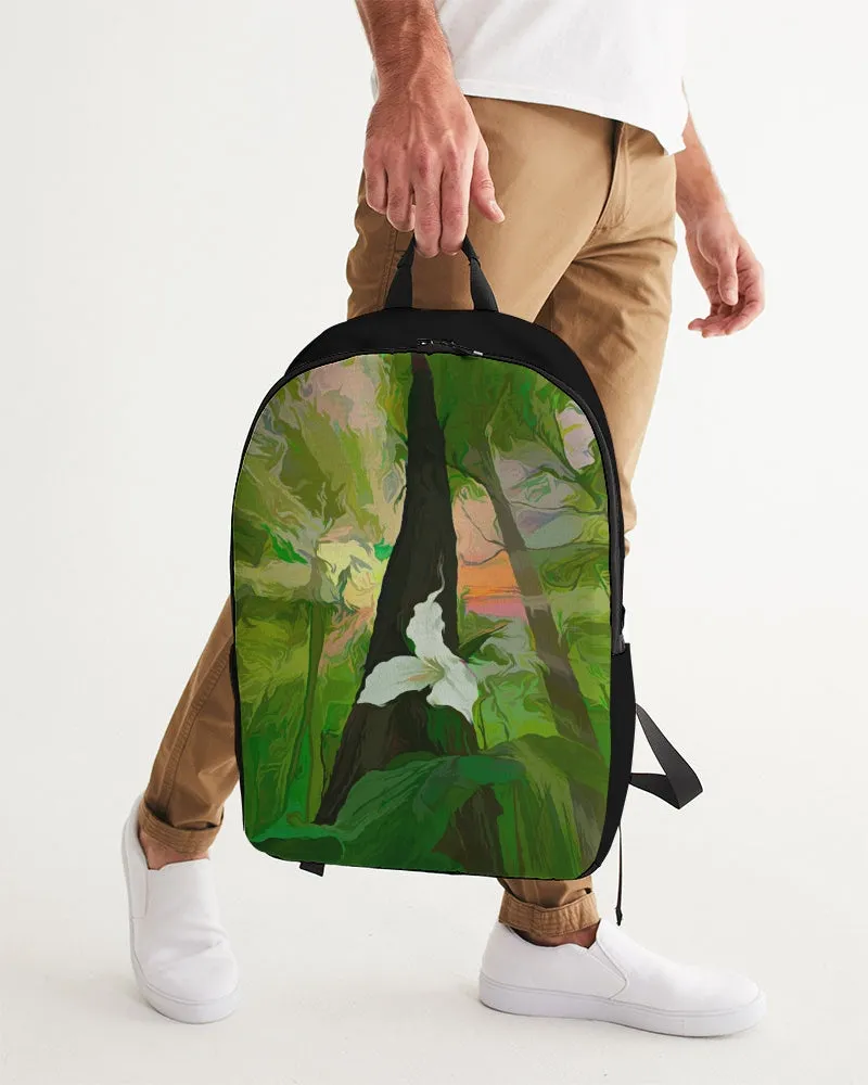 Van Gogh's Trillium and the Tree Large Backpack