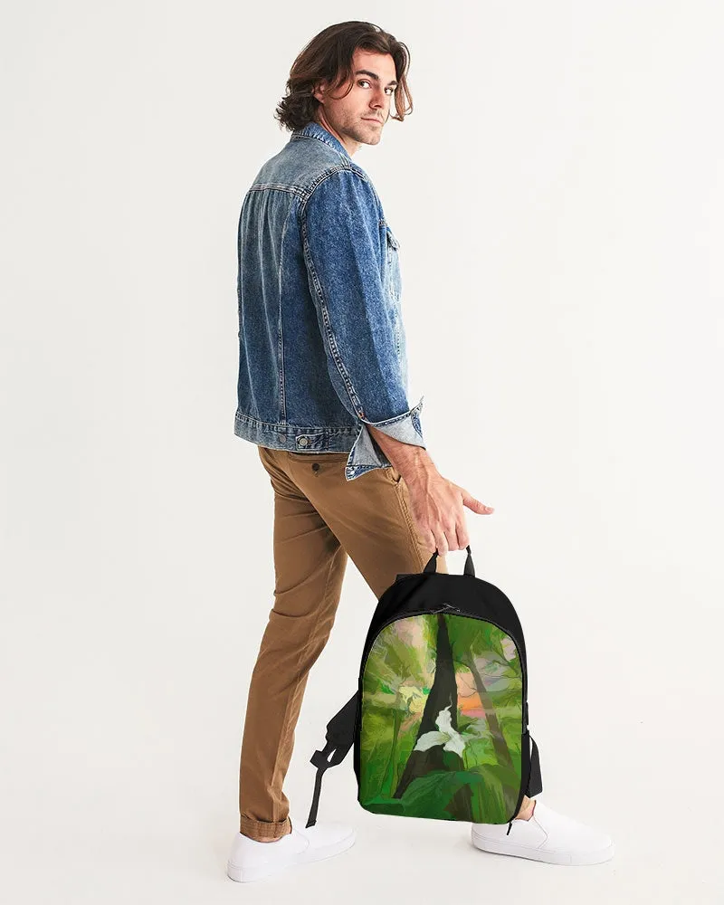 Van Gogh's Trillium and the Tree Large Backpack