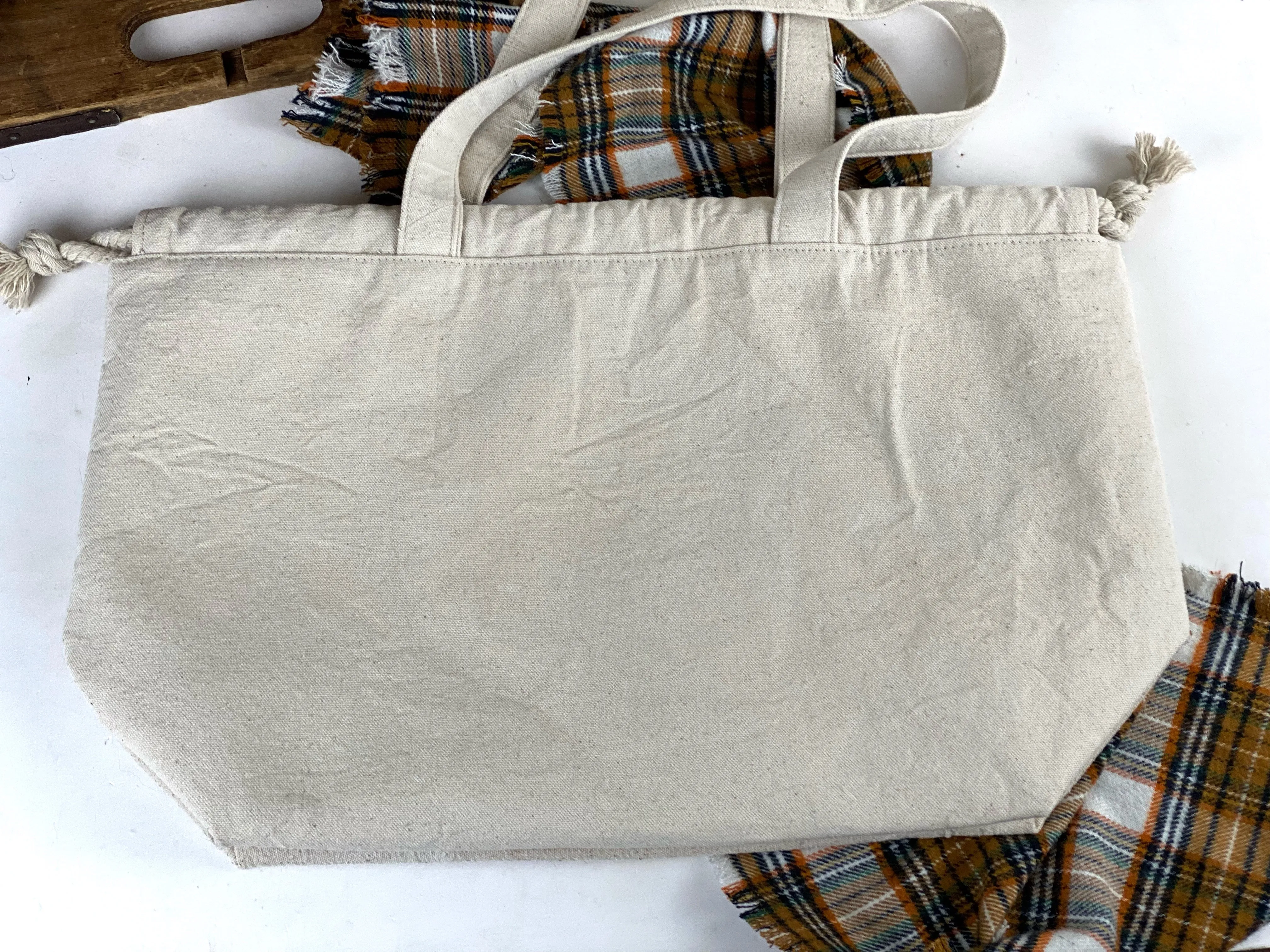 Vintage Chemical Bank New York NY Upcycled Money Bag Canvas Tote Project Beach Carryall