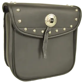 VS302 Vance Leather Small Studded Sissy Bar Bag