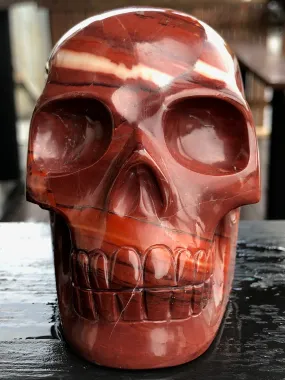 Walmere Red Dolomite Skull [1k203]