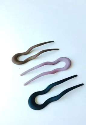 Wavy U-Shaped Hair Fork