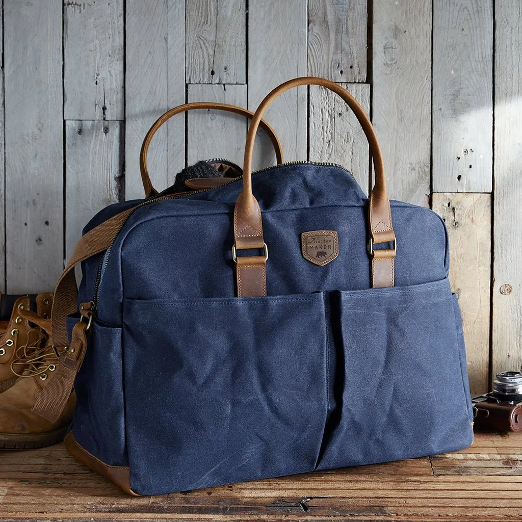 Waxed Canvas Travel Set